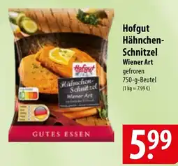 Famila Nord Ost Hofgut Hähnchen-Schnitzel Angebot