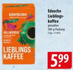Famila Nord Ost Eduscho Lieblingskaffee Angebot