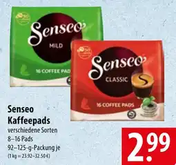 Famila Nord Ost Senseo Kaffeepads Angebot