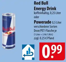 Famila Nord Ost Red Bull Energy Drink oder Powerade Angebot