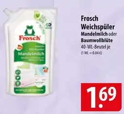 Famila Nord Ost Frosch Weichspüler Angebot