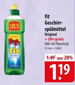 Famila Nord Ost fit Geschirrspülmittel Angebot
