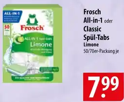 Famila Nord Ost Frosch All-in-1 oder Classic Spül-Tabs Angebot