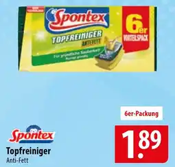 Famila Nord Ost Spontex Topfreiniger Angebot