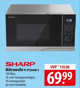 Famila Nord Ost SHARP Mikrowelle Angebot