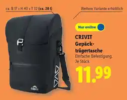 Lidl CRIVIT Gepäck- trägertasche Angebot