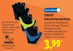 Lidl CRIVIT Fahrrad-Handschuhe Angebot