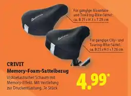 Lidl CRIVIT Memory-Foam-Sattelbezug Angebot
