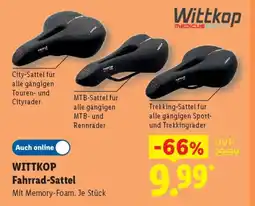 Lidl Wittkop Fahrrad-Sattel Angebot