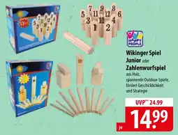 Famila Nord Ost Wikinger Spiel Junior oder Zahlenwurfspiel Angebot