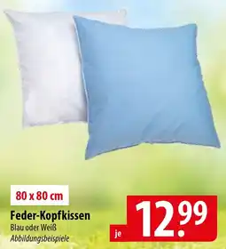 Famila Nord Ost Feder-Kopfkissen Angebot
