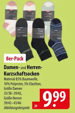 Famila Nord Ost Damen und Herren Kurzschaftsocken Angebot