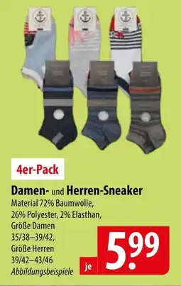 Famila Nord Ost Damen und Herren-Sneaker Angebot
