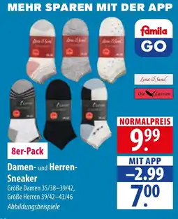 Famila Nord Ost Damen und Herren Sneaker Angebot