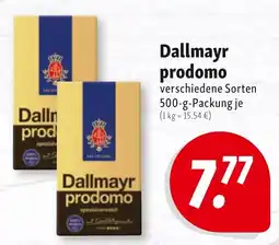 Nah & Frisch Dallmayr prodomo Angebot