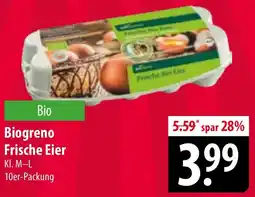 Famila Nord Ost Biogreno Frische Eier Angebot