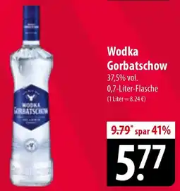 Famila Nord Ost Wodka Gorbatschow Angebot