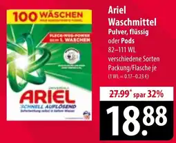 Famila Nord Ost Ariel Waschmittel Angebot