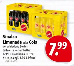 Nah & Frisch Sinalco Limonade oder Cola Angebot