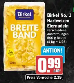 HIT Birkel No. 1 Hartweizen Eiernudeln Angebot