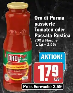 HIT Oro di Parma passierte Tomaten oder Passata Rustica Angebot