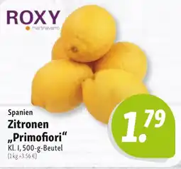 Nah & Frisch ROXY Spanien Zitronen ,,Primofiori" Angebot