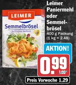 HIT Leimer Paniermehl oder Semmelbrösel Angebot