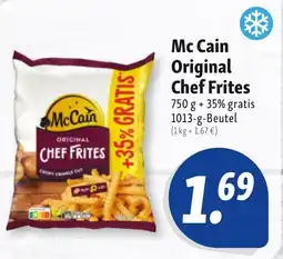 Nah & Frisch McCain Original Chef Frites Angebot