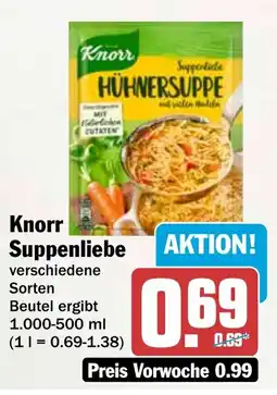 HIT Knorr Suppenliebe Angebot