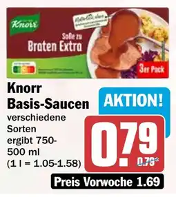 HIT Knorr Basis-Saucen Angebot