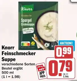 HIT Knorr Feinschmecker Suppe Angebot