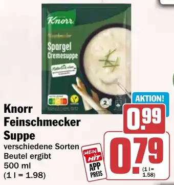HIT Knorr Feinschmecker Suppe Angebot