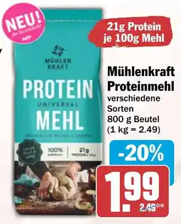 HIT Mühlenkraft Proteinmehl Angebot