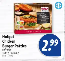 Nah & Frisch Hofgut Chicken Burger Patties Angebot