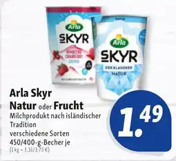 Nah & Frisch Arla Skyr Natur oder Frucht Angebot