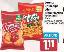 HIT Lorenz Crunchips oder Erdnuẞlocken Angebot
