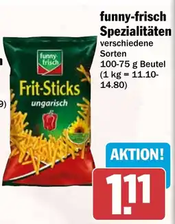 HIT funny-frisch Spezialitäten Angebot