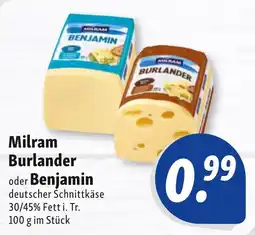 Nah & Frisch Milram Burlander oder Benjamin Angebot