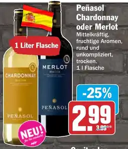 HIT Peñasol Chardonnay oder Merlot Angebot