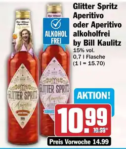 HIT Glitter Spritz Aperitivo oder Aperitivo ALKOHOL alkoholfrei by Bill Kaulitz Angebot