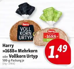 Nah & Frisch Harry >>1688<< Mehrkorn oder Vollkorn Urtyp Angebot