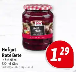 Nah & Frisch Hofgut Rote Bete Angebot