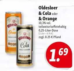 Nah & Frisch Oldesloer & Cola oder & Orange Angebot