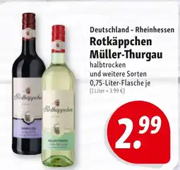 Nah & Frisch Rotkäppchen Müller-Thurgau Angebot