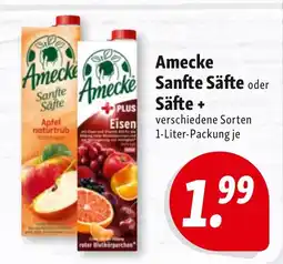 Nah & Frisch Amecke Sanfte Säfte oder Säfte + Angebot