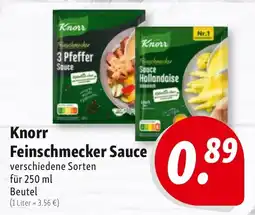 Nah & Frisch Knorr Feinschmecker Sauce Angebot