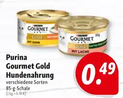 Nah & Frisch Purina Gourmet Gold Hundenahrung Angebot