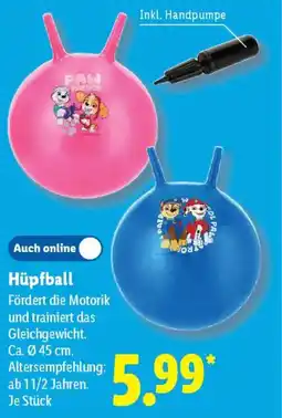 Lidl Hüpfball Angebot