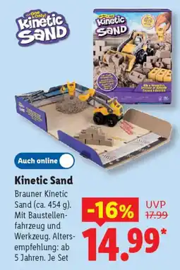 Lidl Kinetic Sand Brauner Kinetic Angebot