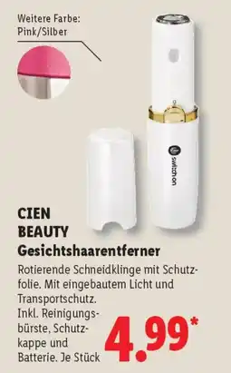 Lidl CIEN BEAUTY Gesichtshaarentferner Angebot